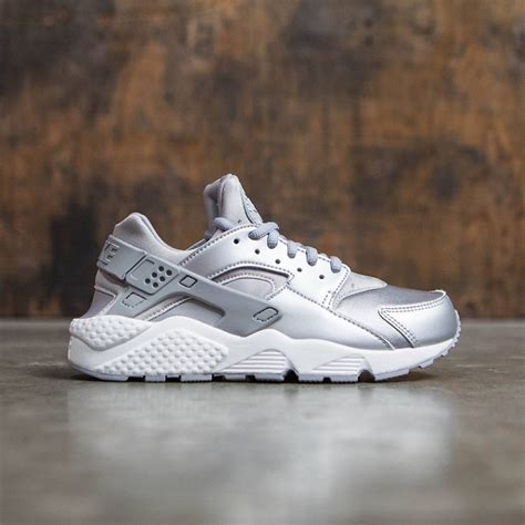 nike air huarache run se w schuhe silber|Wmns Air Huarache Run SE 'Metallic Silver' .